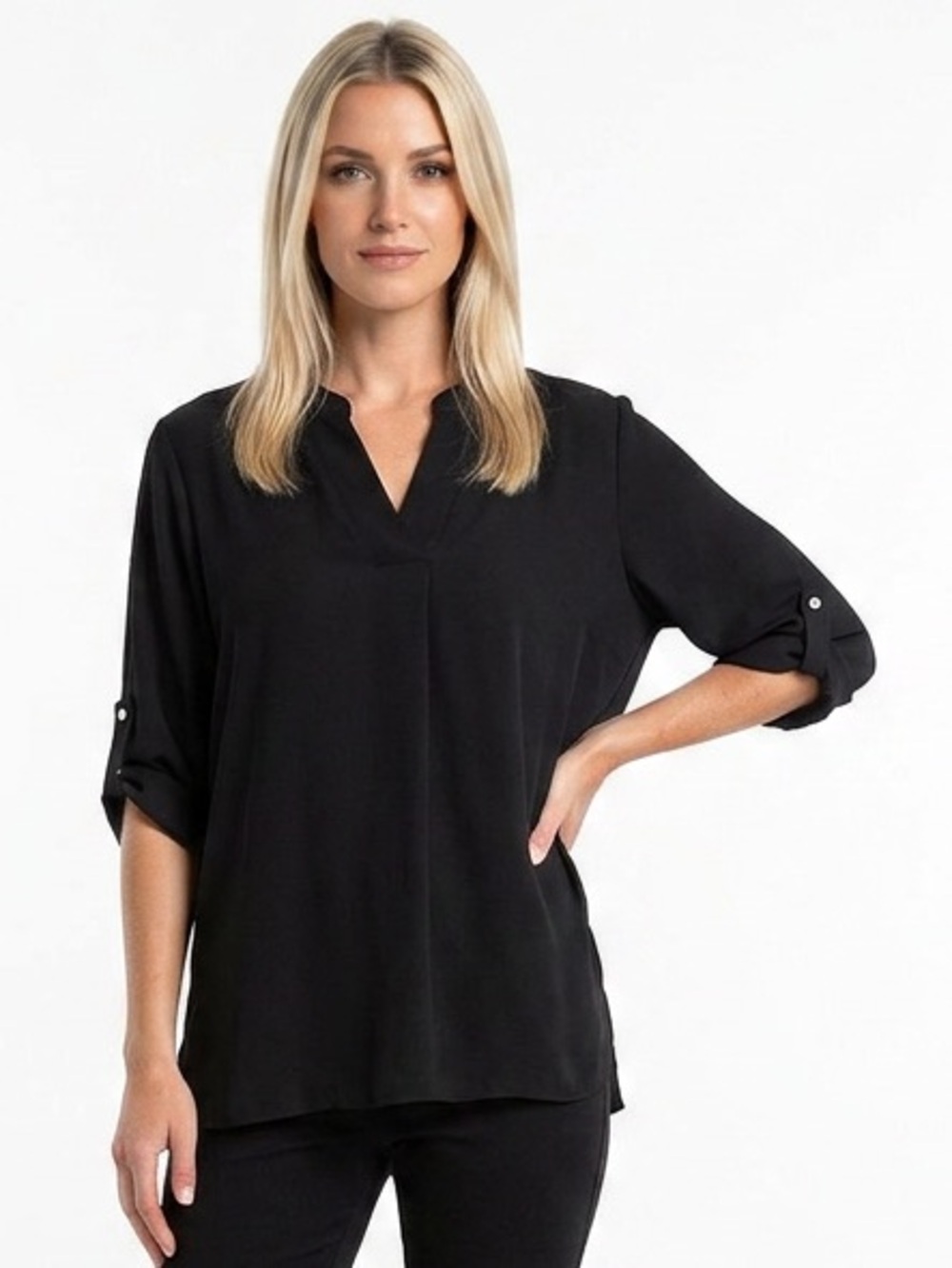 PREMISE | Black Women's Blouse Sz L